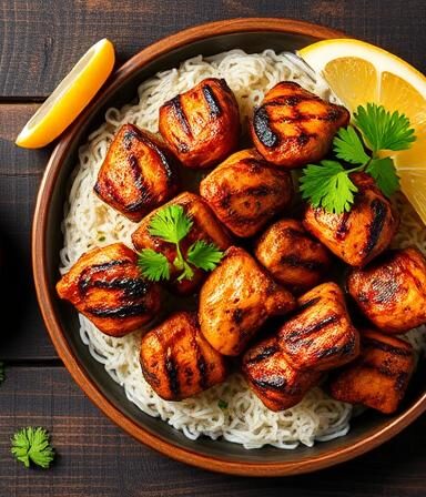 Grilled Chicken Tikka Recipe