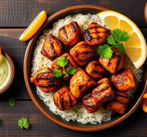 Grilled Chicken Tikka Recipe