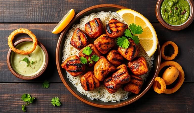 Grilled Chicken Tikka Recipe
