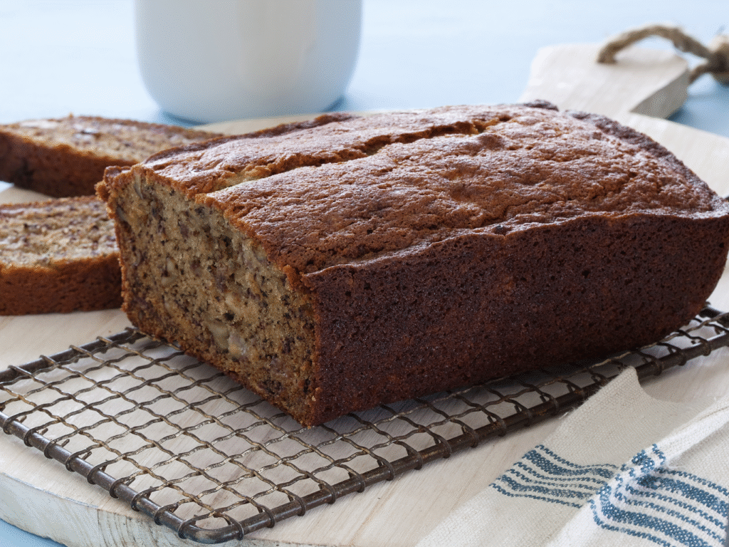 Banana Walnut Cake Recipe