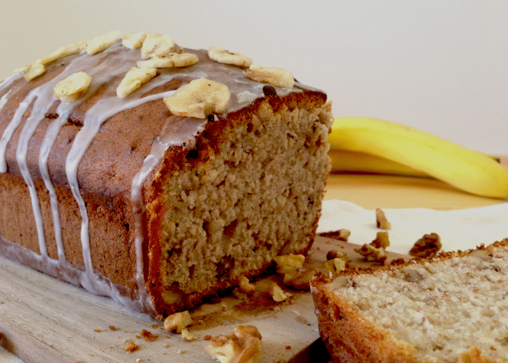 Banana Walnut Cake Recipe