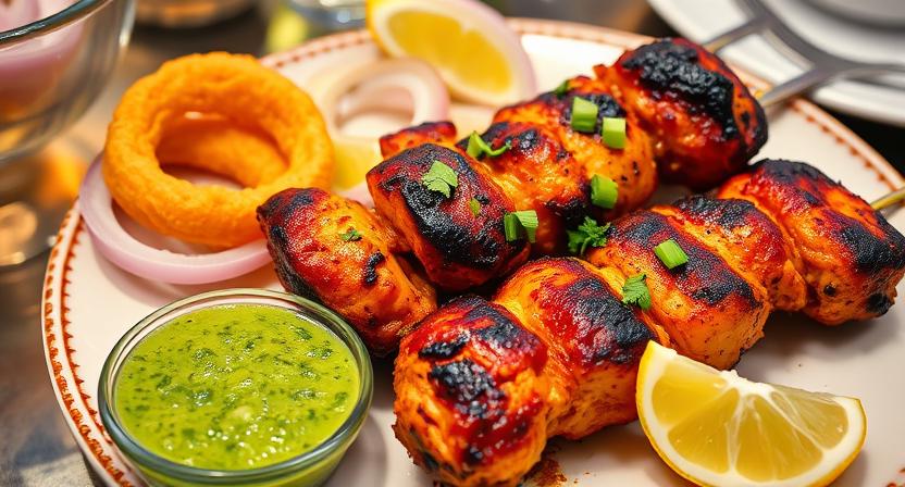 Grilled Chicken Tikka Recipe